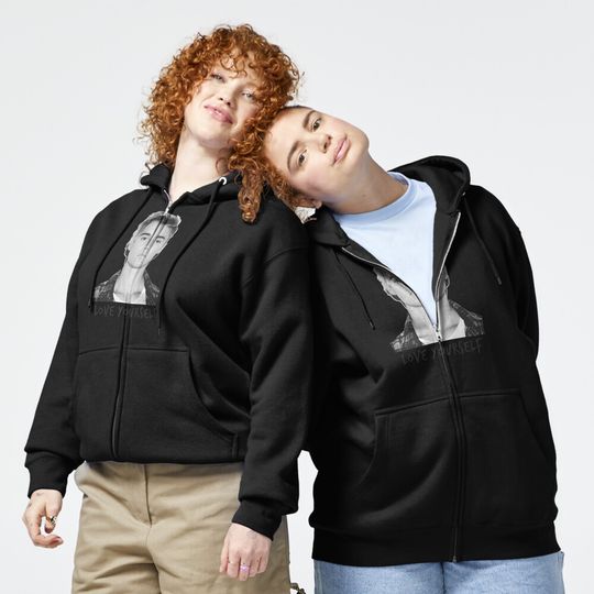 Justin Bieber Official Love Yourself Zipped Hoodie