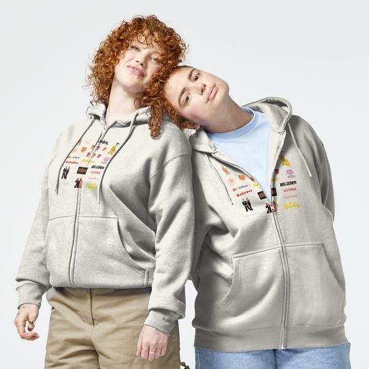 Justin Bieber super mega pack Zipped Hoodie