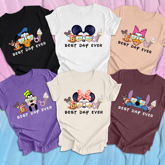 Disney Best Day Ever Shirt, Best Day Ever Shirt, Disney Shirt, Disney Snack Shirt