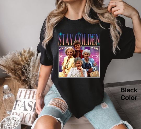 Stay Golden Homage Vintage Comfort Colors T-Shirt, The Stay Golden Movie Shirt, TV Series 90s Movie Shirt, The Stay Golden Shirt For Fans