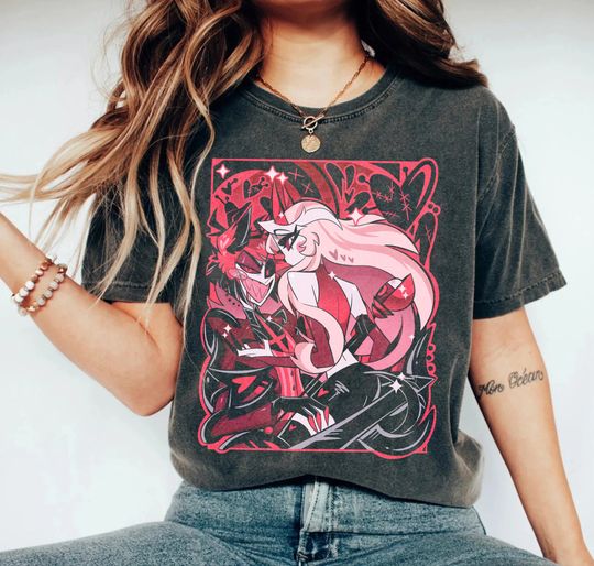 Hazbin Hotel Fat Nugget Valentine Shirt Gift Merch, Angel Dust's Pet