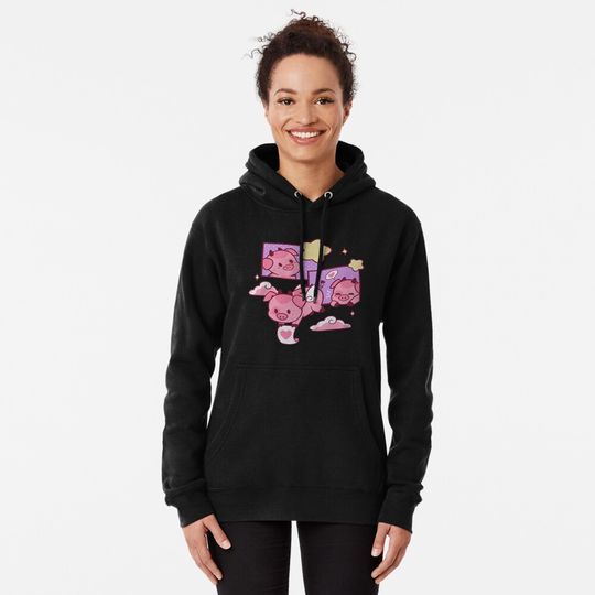 Fat Nugget - Hazbin Hotel  Pullover Hoodie