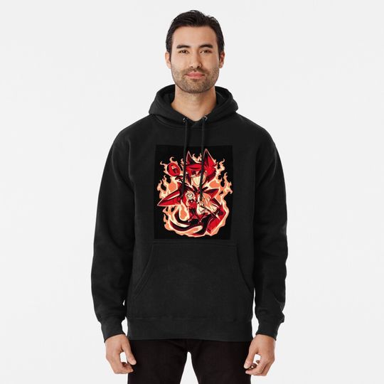Hazbin Hotel Alastor  Pullover Hoodie