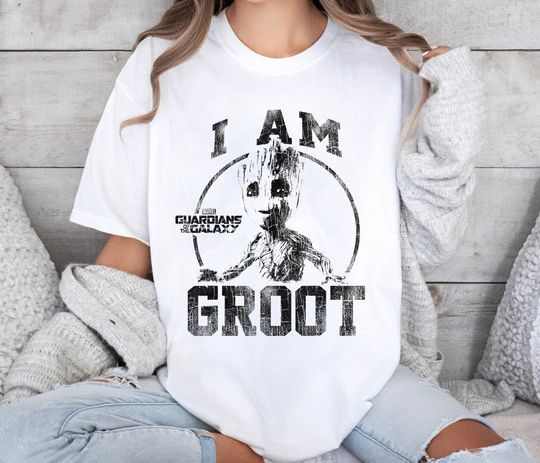 I Am Groot Retro Disney Shirt