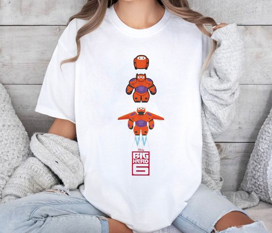 Baymax Big Hero 6 Disney Shirt