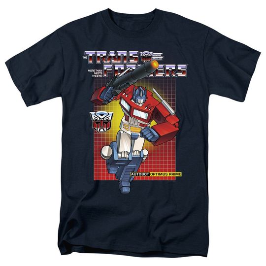 Transformers Optimus Prime Navy Shirts