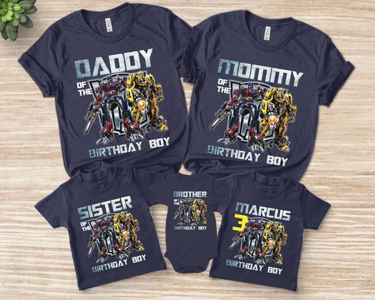 Transformers Birthday Shirt, Transformers Birthday shirt, Transformers, Personalized Shirt, Custom Shirt