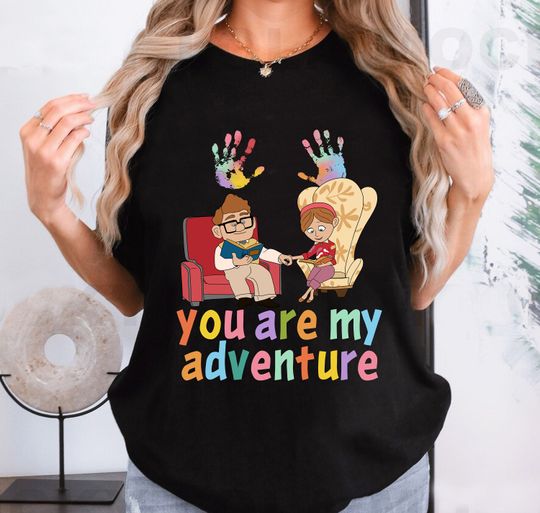 Disney Movie You Are My Adventure Shirt, Disney Couple Carl and Ellie Shirt