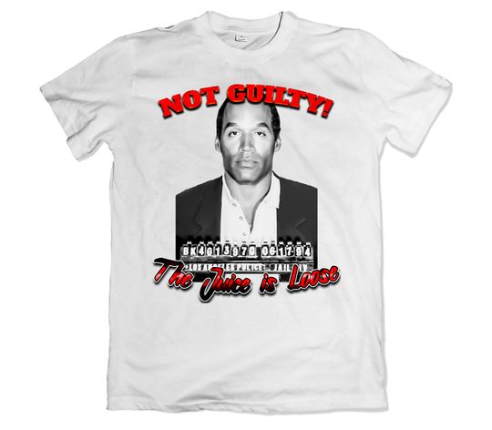 OJ SIMPSON Not Guilty T-Shirt