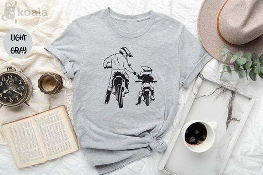 Motorcycle Dad Shirt, Funny Dad Son Shirt, Dad Son Motorcycle Shirt,Father Son Matching Set,Fathers Day Gift ,Dad Son Gift