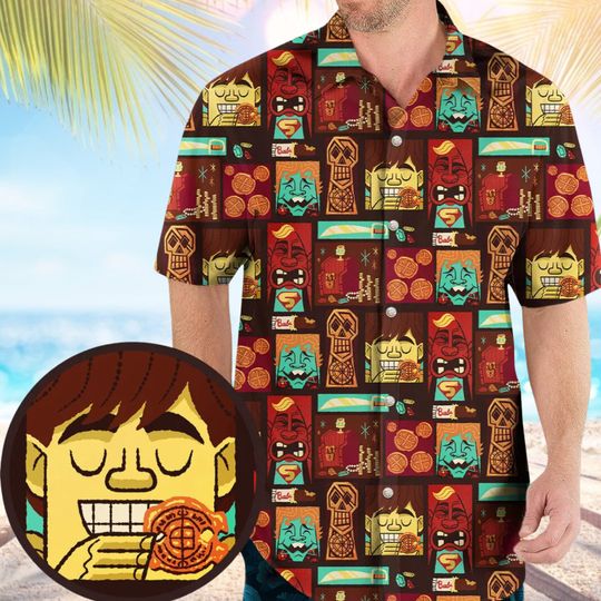 Tiki The Goonies Characters Hawaii Shirt, All Characters