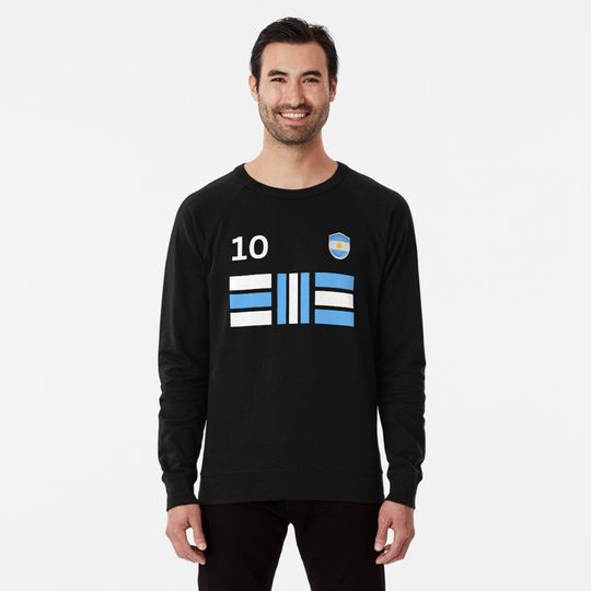 Argentina Messi Number 10 Ver3 Sweatshirt
