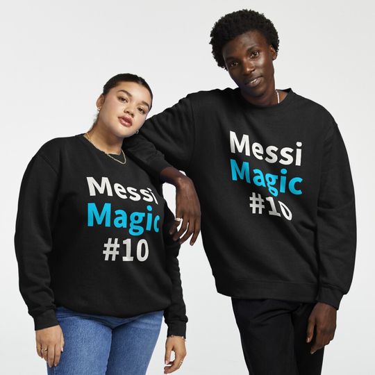 Messi Magic #10 Pullover Sweatshirt, Lionel Messi Sweatshirt, Messi Fan Sweater