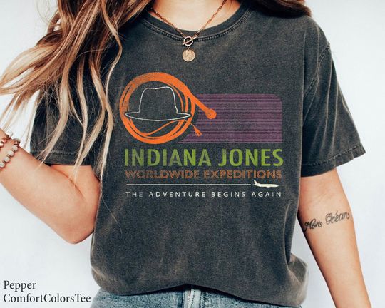 Indiana Jones and the Dial of Destiny Expeditions Shirt Indiana Jones T-shirt Great Gift Ideas Men Women