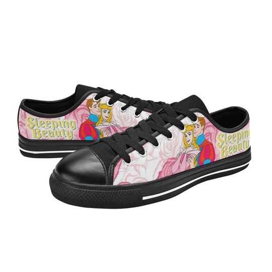 Sleeping Beauty Low Top Shoes Sneakers Disney Low Top Shoes Sneakers