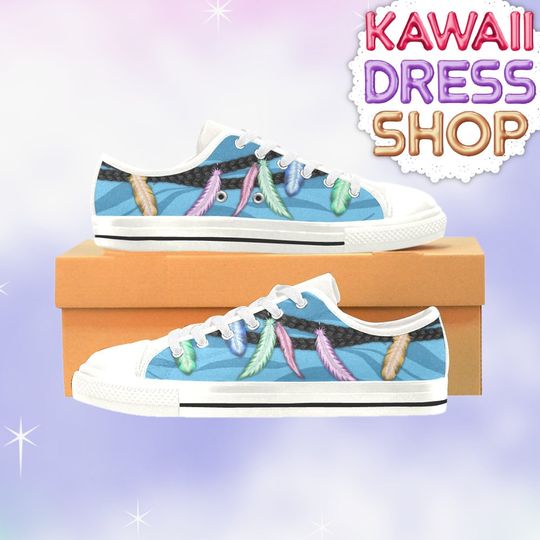 Pandora Inspired Low Top Sneakers Disney Low Top Shoes Sneakers