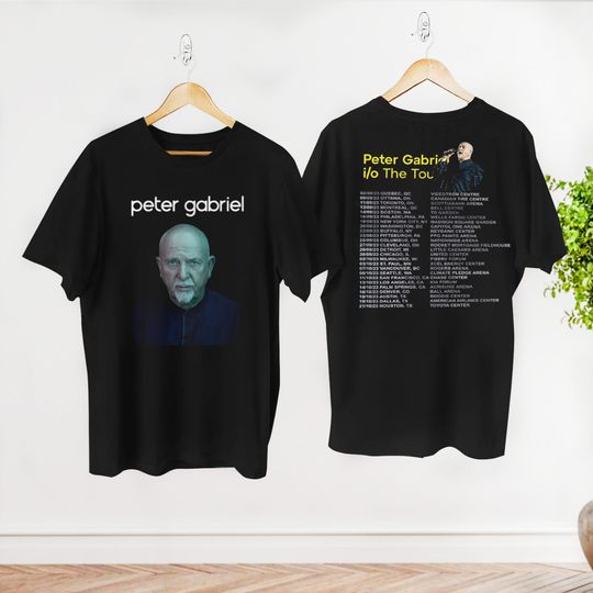 Peter Gabriel Concert Merch, Peter Gabriel i/o The Tour T-Shirt