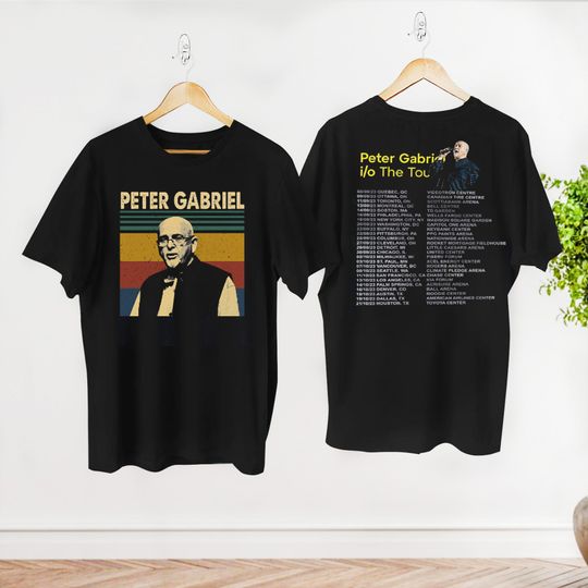Peter Gabriel Concert Merch, Peter Gabriel i/o The Tour T-Shirt
