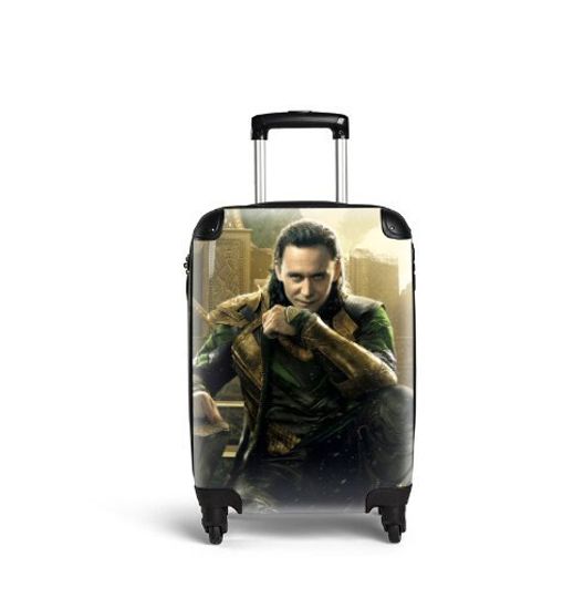 Loki Suitcase Cabin Travelling Avengers Super Hero Gifts Birthday Anniversary