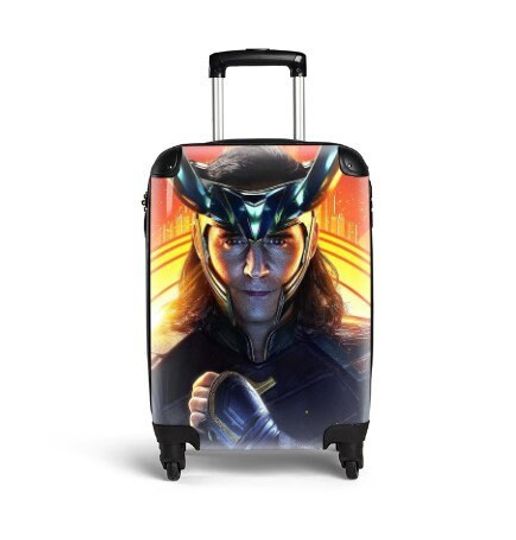 Loki Suitcase Cabin Travelling Avengers Super Hero Gifts Birthday Anniversary