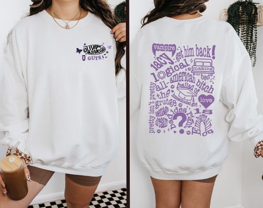 Olivia Rodrigo T-Shirt, Olivia Rodrigo Guts Tour 2024 Shirt