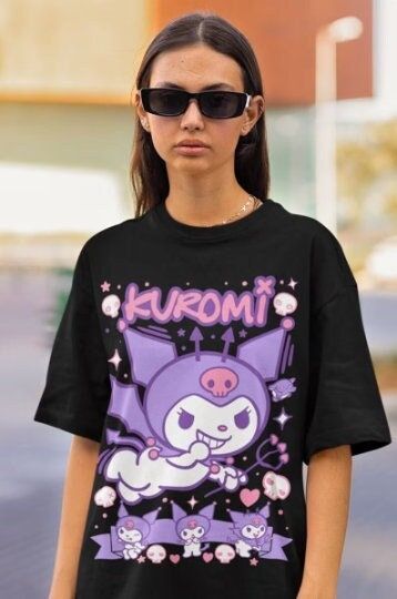 Pretty Sanrio Kuromi Shirt, Kuromi Gift