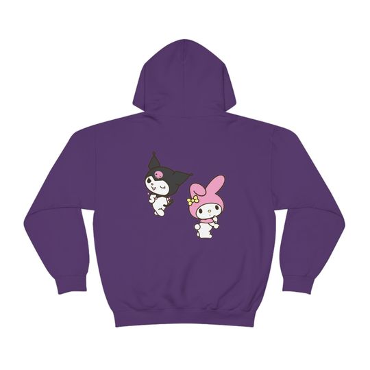 Pretty Sanrio Kuromi Unisex Hoodie