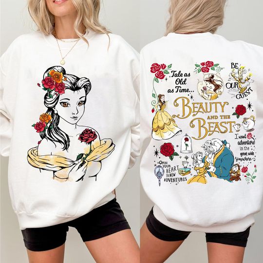 Belle Princess Tale As Old As Time Shirt, Beauty And The Beast Disney T-shirt, Disneyland Girls Trip, Magic Kingdom