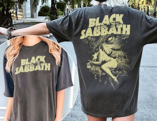 Band Black Sabbath Music 90s T-Shirt
