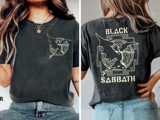 Black Sabbath Band T-Shirt, Gift for Fans