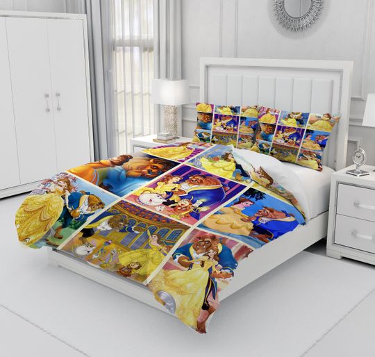 Beauty and Beast, Bedding Three Piece Set