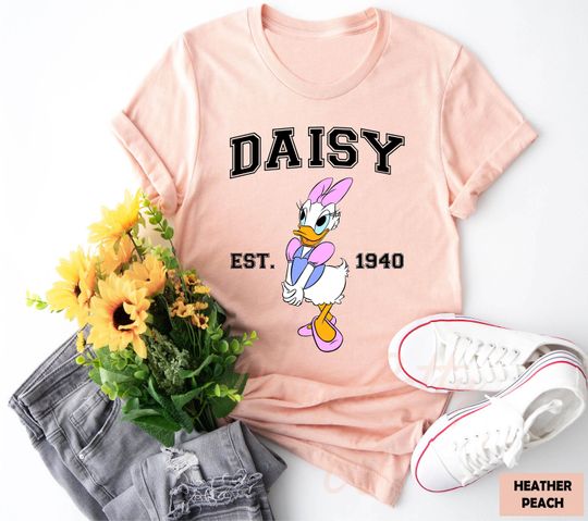 Daisy Est. 1940 Shirt, Disney World, Princess Daisy, Pink Daisy Shirt