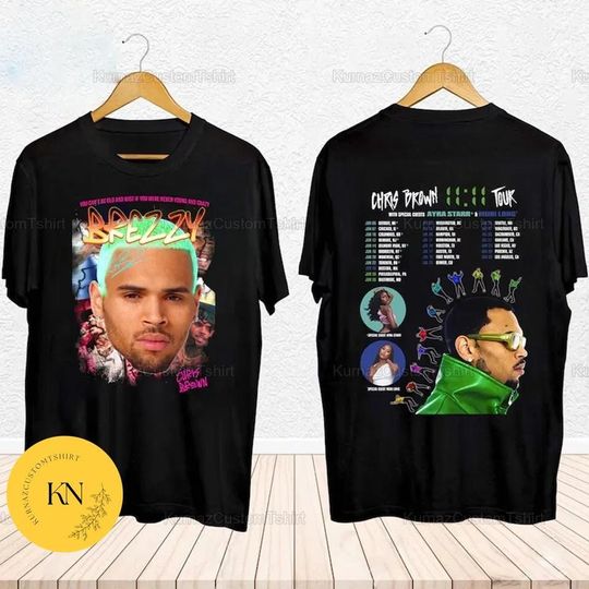 Chris Brown 2 Side Shirt, Chris Brown 1111 Tour 2024 Shirt, Chris Brown 2024 Concert Shirt, Chris Brown Merch