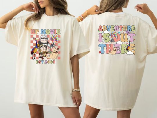 Disney Up Movie Shirt, Adventure Is Out There Shirt, Disney World Shirt, Disney Trip Couple Shirt, Disneyland Tour 2024