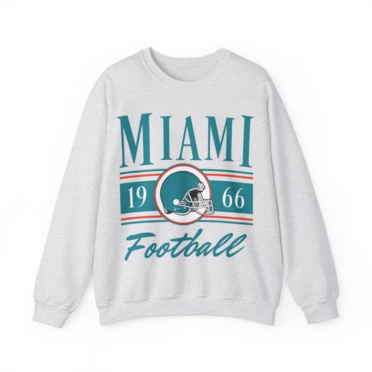 Vintage Miami Dolphin Football Sweatshirt