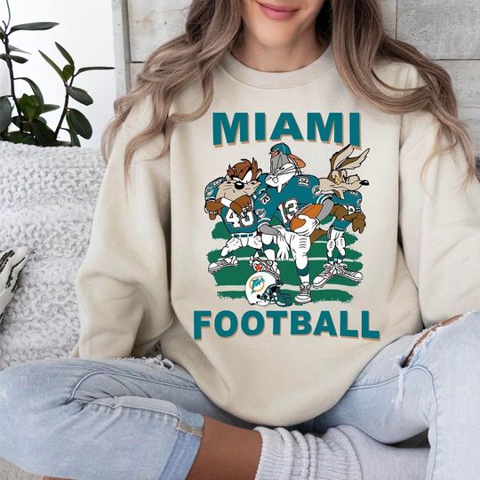 Miami Dolphin Football Sweatshirt