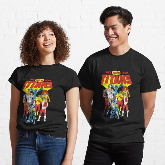 Discover Teen Titans Cartoon Movie T-shirt