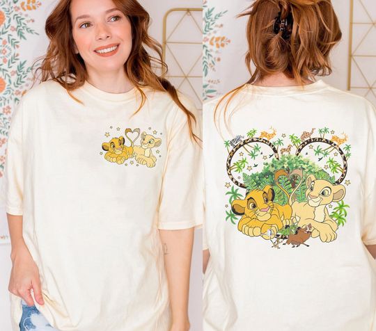 Disneyland Lion King Simba and Nala Couple