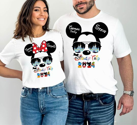 Personalise Disney Family Trip 2024, Disney Minnie mickey