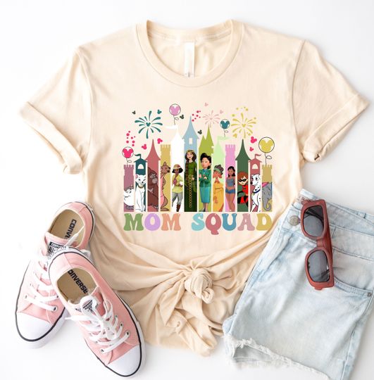 Disney Mom Shirt, Disney Mother Shirt, Disney Mom Squad Shirt, Disney Mothers Day Gift, Disneyland Trip Shirt, Disneyworld Shirt