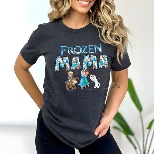 Princess Mom Shirt, Snowman Olaf Mom Shirt, Disneyland Elsa and Anna Mama Shirt, Mother's Day Shirt