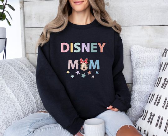 Disney Mom Sweatshirt, Minnie Mouse Shirt, Mothers Day Gift, Disney Mom Shirt, Mom Gift Shirt, Disney Sweatshirt, Mothers Day Shirt, Mom Tee
