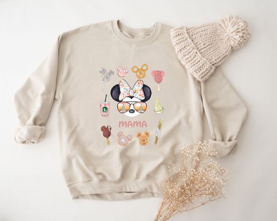 Disney Mom Sweatshirt, Minnie Best Mom Sweatshirt