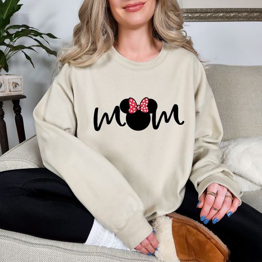 Disney Minnie Mouse Mom Shirt, Mother's Day Gift