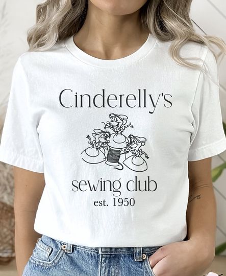Discover Cinderelly's Sewing Club Est. 1950 shirt