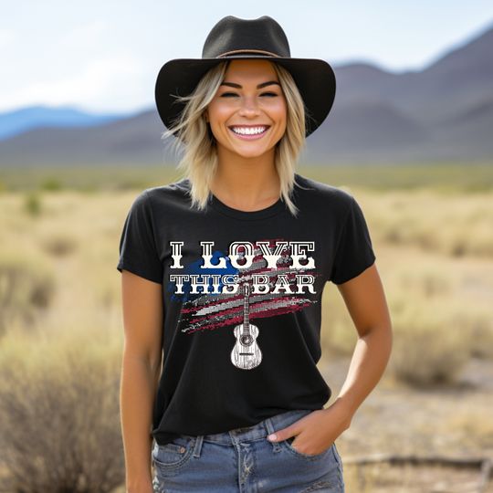 Rip Toby Keith Tshirt, I Love This Bar