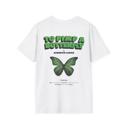 Kendrick Lamar T-shirt, To Pimp a Butterfly album, Y2k shirt, Retro Style Tee, Rap Tee