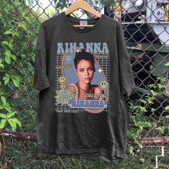 Rihanna Retro 90s Bootleg Shirt, Rihanna Vintage Shirt, Rihanna Merch