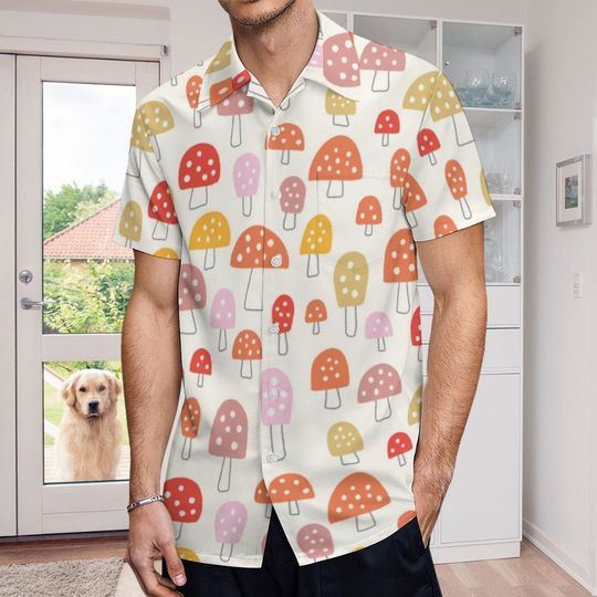 Mushroom Hawaiian Shirts - Mushroom Shirt