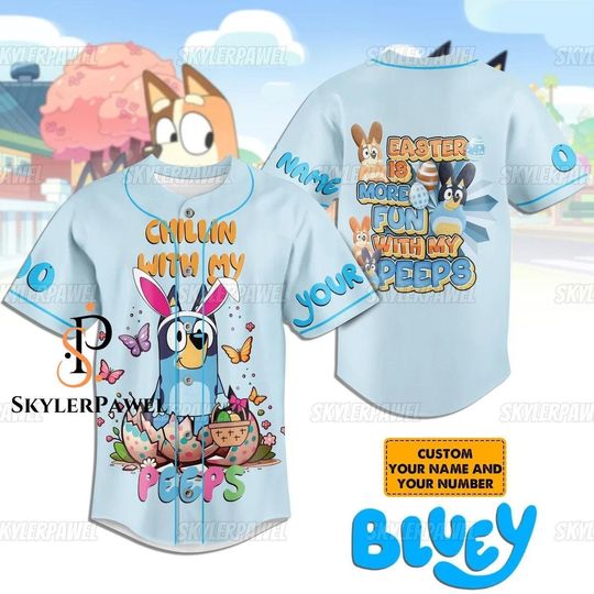 BlueyDad Baseball Jersey, BlueyDad Shirt, BlueyDad Jersey